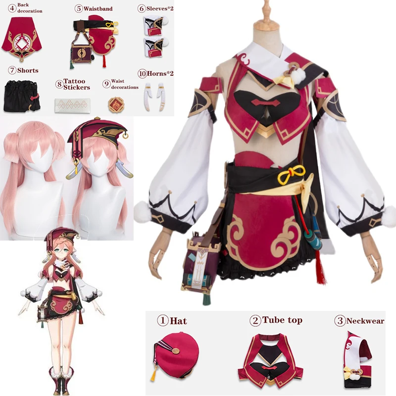Anime Game Genshin Impact Yanfei Game Suit Aestheticism Uniform Yan Fei Cosplay Costume Halloween Party Outfit For Women dress
Anime Game Genshin Impact Yanfei Game Suit Aestheticism Uniform Yan Fei Cosplay Costume Halloween Party Outfit For Women dress