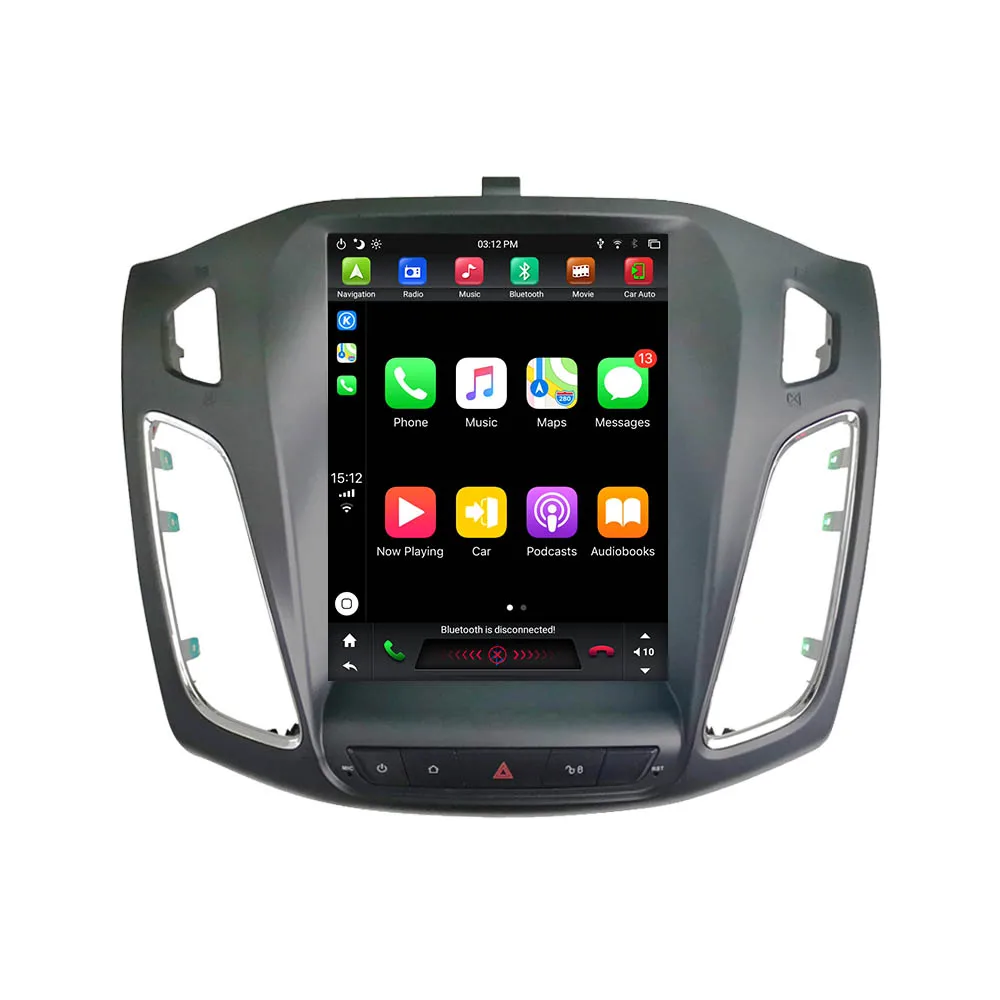 Tesla screen Android 9 Car Multimedia Player For FORD Focus 2013-2015 car GPS Navigation Auto video audio radio stereo head unit
Tesla screen Android 9 Car Multimedia Player For FORD Focus 2013-2015 car GPS Navigation Auto video audio radio stereo head unit