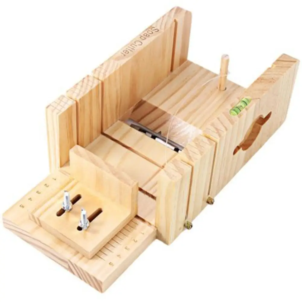 Multifunction Wooden Soap Cutter Box Accurate Wire Cutting Adjustable Front Board Handmade Accessories
Multifunction Wooden Soap Cutter Box Accurate Wire Cutting Adjustable Front Board Handmade Accessories