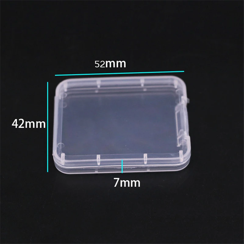 100 Pcs SD XD TF MMC Memory Card Holder CF Cards Protection Container Plastic Transparent Storage Box Jewel Case Wholesale X2
100 Pcs SD XD TF MMC Memory Card Holder CF Cards Protection Container Plastic Transparent Storage Box Jewel Case Wholesale X2