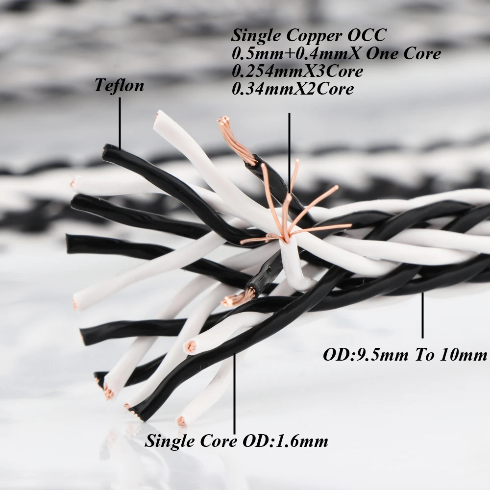 YTER 8TC OCC Copper Silver Plated Wire Cable for HIFI Audio Speaker Amplifier Turntable CD Player
YTER 8TC OCC Copper Silver Plated Wire Cable for HIFI Audio Speaker Amplifier Turntable CD Player