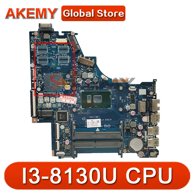 Материнская плата для ноутбука HP Pavillion 15-BS I3-8130U DKL50 LA-E802P LA-E801P материнская плата для ноутбука L15871-601 L15871-501 DDR4
Материнская плата для ноутбука HP Pavillion 15-BS I3-8130U DKL50 LA-E802P LA-E801P материнская плата для ноутбука L15871-601 L15871-501 DDR4