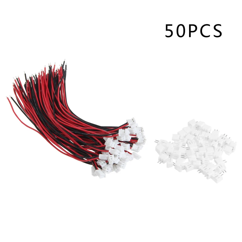 50 комплектов Mini Micro JST 2,0 PH 2-контактный разъем с проводами кабели 15 см/5,9 дюйма
50 комплектов Mini Micro JST 2,0 PH 2-контактный разъем с проводами кабели 15 см/5,9 дюйма