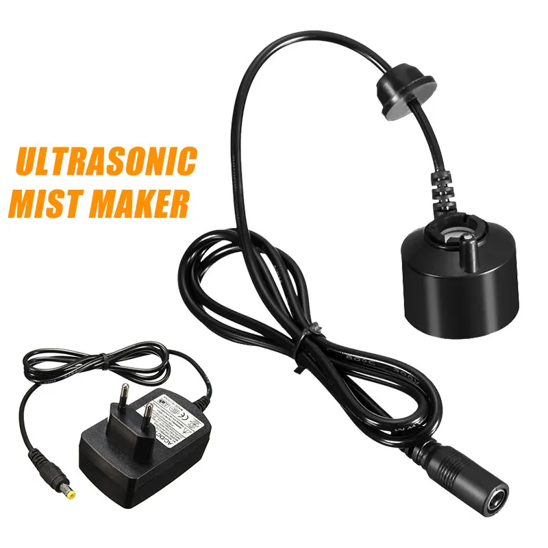 36mm Ultrasonic Humidifier Mini Mist Maker Humidifier With EU Plug Adapter Fogger Water Fountain Pond Atomizer Head DC 24V
36mm Ultrasonic Humidifier Mini Mist Maker Humidifier With EU Plug Adapter Fogger Water Fountain Pond Atomizer Head DC 24V