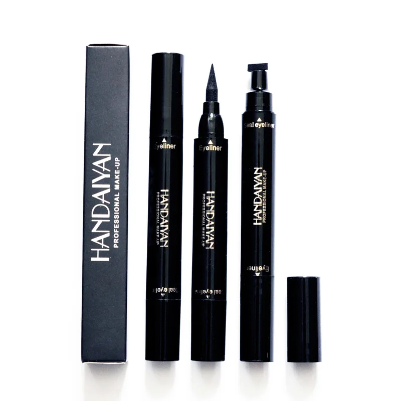HANDAIYAN Cat Eyeliner Makeup Liquid Eyeliner Quick Dry Eye Liner with Stamp Eye Pencil Women Professional Cosmetic Make Up Tool
HANDAIYAN Cat Eyeliner Makeup Liquid Eyeliner Quick Dry Eye Liner with Stamp Eye Pencil Women Professional Cosmetic Make Up Tool