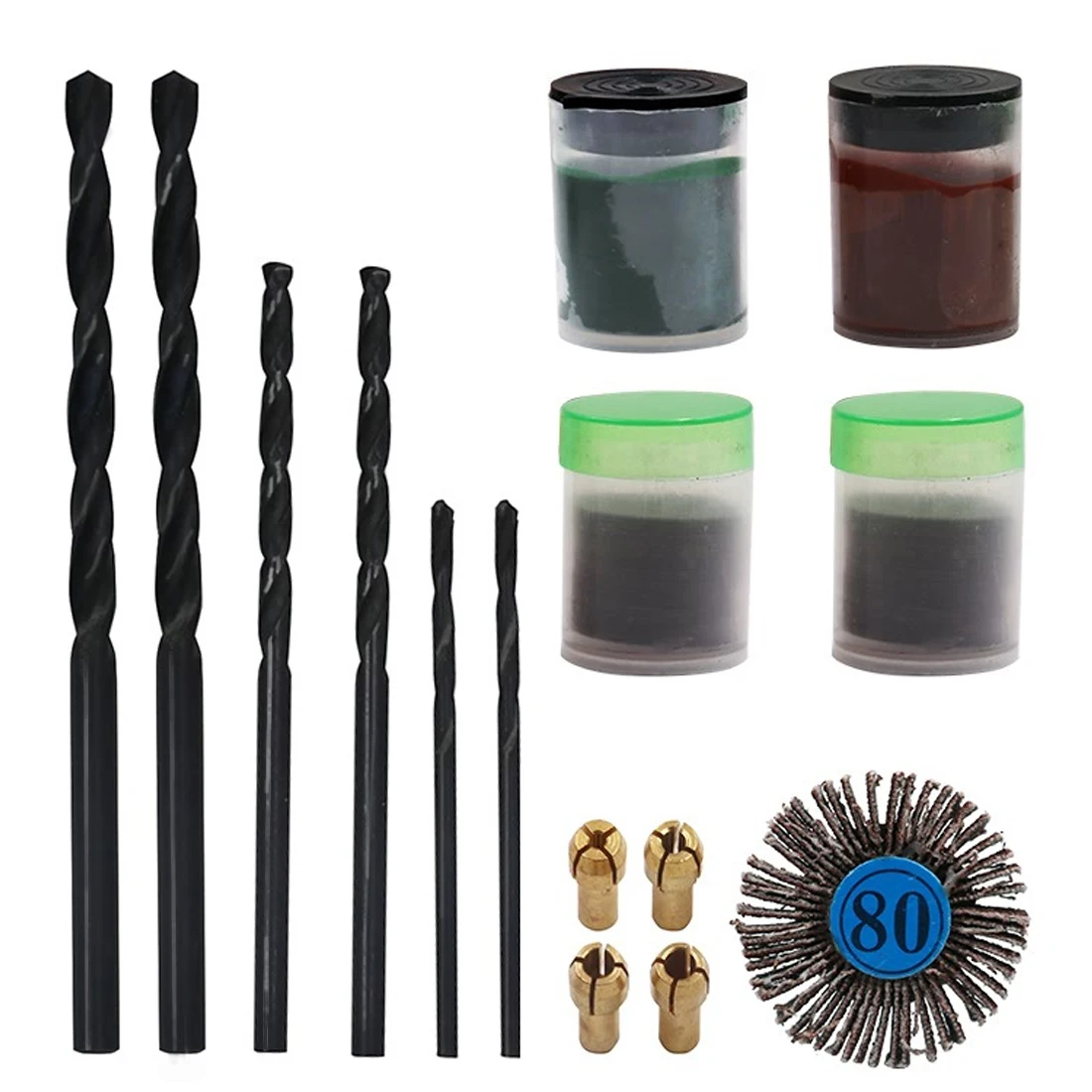 Mini Drill Bit Electric Accessories Set Compatible with Dremel Rotary Tool for Grinding Polishing Abrasive Tools 161Pcs
Mini Drill Bit Electric Accessories Set Compatible with Dremel Rotary Tool for Grinding Polishing Abrasive Tools 161Pcs