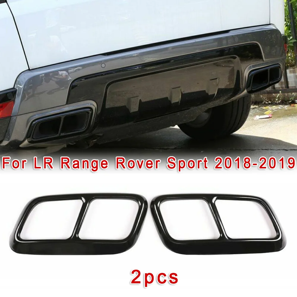 For LR Range Rover Sport 2018-2019 Exhaust Muffler Cover 2pcs Glossy Black Replacement Exhaust Cover Trim Car
For LR Range Rover Sport 2018-2019 Exhaust Muffler Cover 2pcs Glossy Black Replacement Exhaust Cover Trim Car