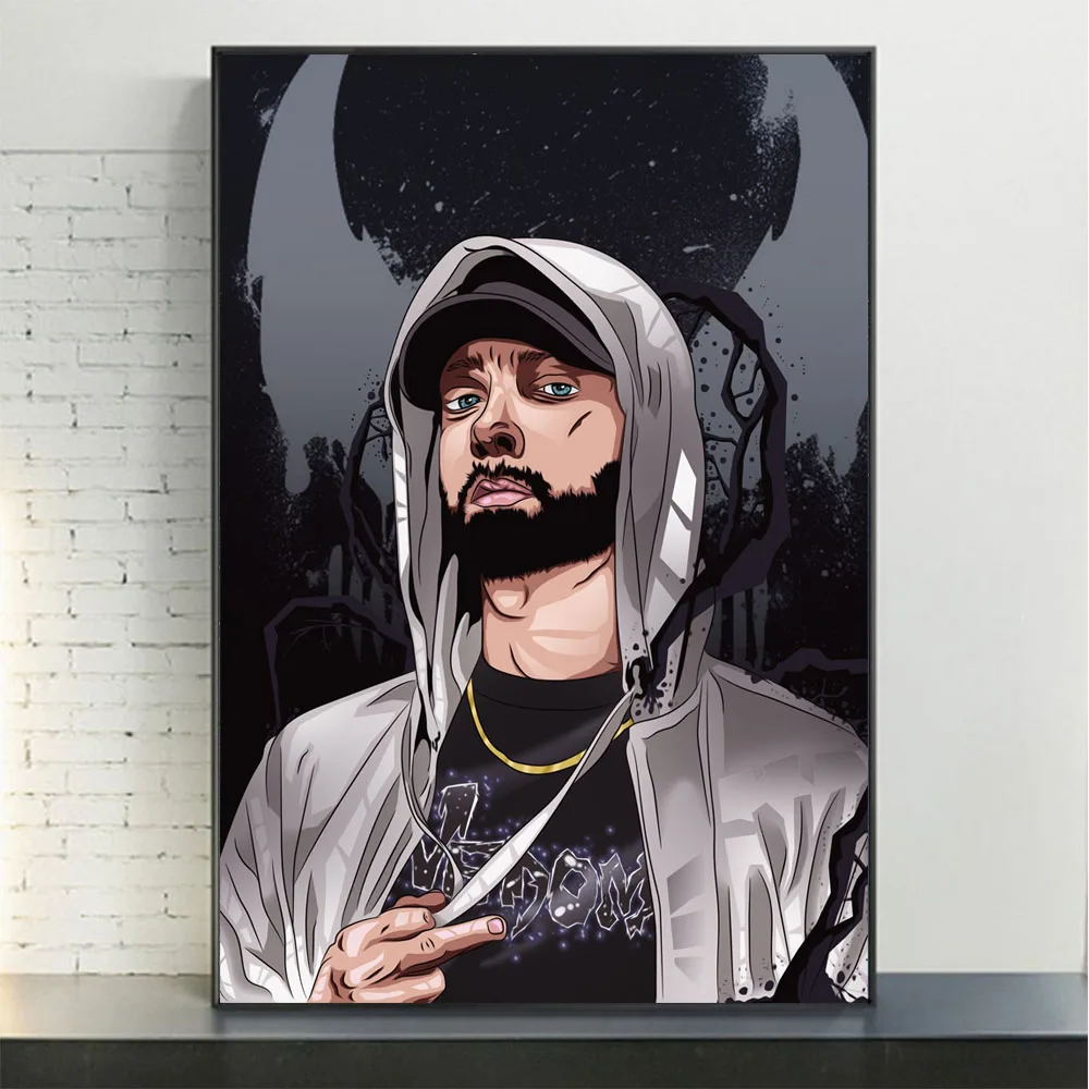 Eminem Canvas Painting Abstract Hip Hop Rap God Super Rapper Singer Music Star Posters And Prints Wall Art Picture Home Decor
Eminem Canvas Painting Abstract Hip Hop Rap God Super Rapper Singer Music Star Posters And Prints Wall Art Picture Home Decor