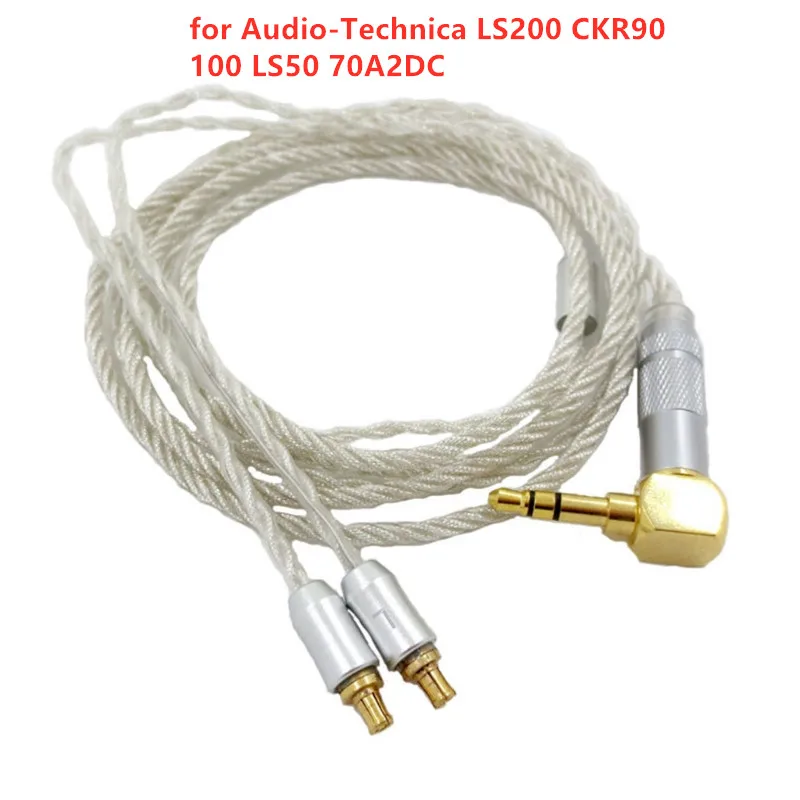 Stereo Audio Cable Extension for Audio-Technica LS200 CKR90 100 LS50 70A2DC Interface Headphone
Stereo Audio Cable Extension for Audio-Technica LS200 CKR90 100 LS50 70A2DC Interface Headphone