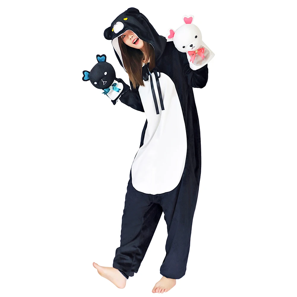 Kuma Kuma Kuma Bear Yuna Cosplay Costume Pajamas Onesies One-piece Double-sided Sleepwear Pajamas Halloween Carnival Suit
Kuma Kuma Kuma Bear Yuna Cosplay Costume Pajamas Onesies One-piece Double-sided Sleepwear Pajamas Halloween Carnival Suit