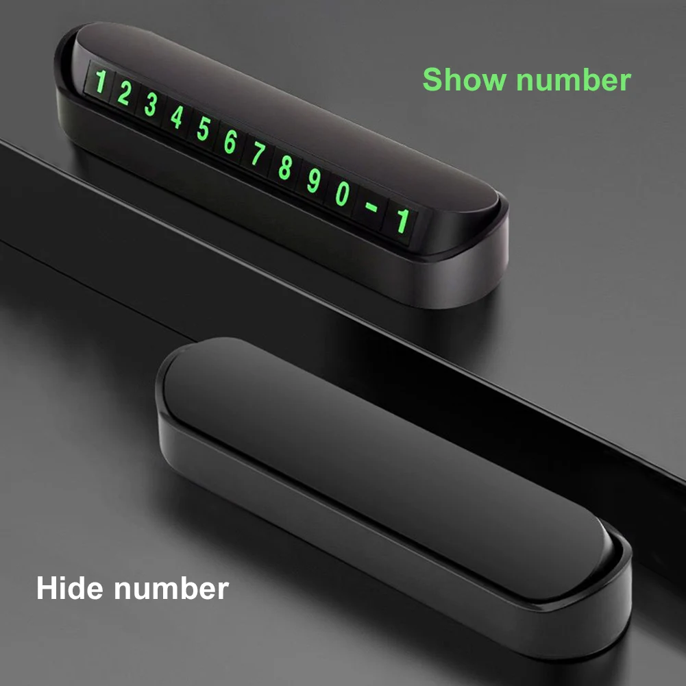 Luminous Car Temporary Parking Card Magnetic Phone Number Hidden Telephone Number Plate Auto Park Stop Can be hidden Accessories
Luminous Car Temporary Parking Card Magnetic Phone Number Hidden Telephone Number Plate Auto Park Stop Can be hidden Accessories
