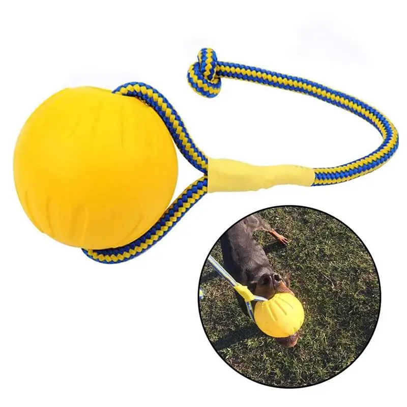 EVA Floating Pet Ball Durable Tranning Puppy Bite Resistant Ball with Rope Pet Training Ball
EVA Floating Pet Ball Durable Tranning Puppy Bite Resistant Ball with Rope Pet Training Ball