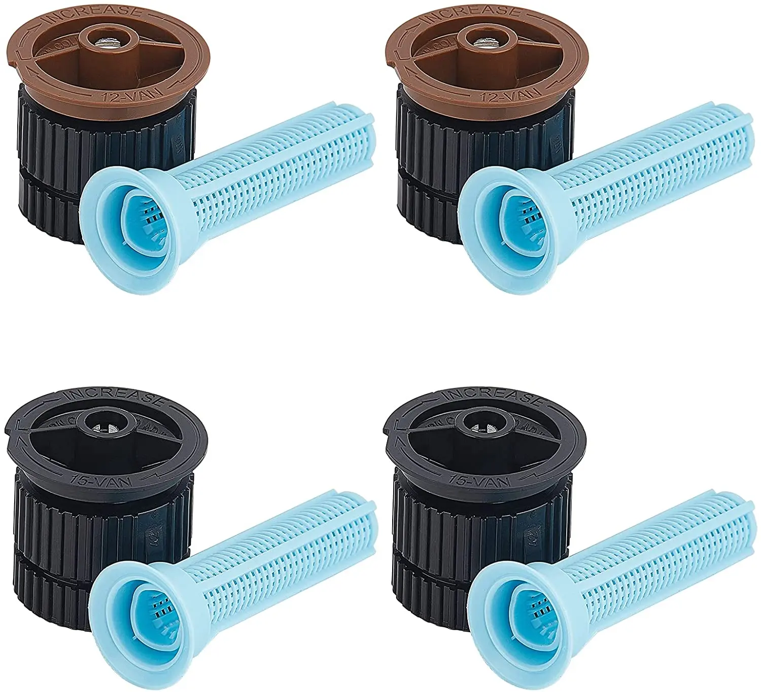4 Sets Adjustable Sprinkler Nozzle 2 Colors Variable Arc Nozzle 360 Degree Rotating Scattering Nozzle (2.2x2.3cm/0.87x0.9inch)
4 Sets Adjustable Sprinkler Nozzle 2 Colors Variable Arc Nozzle 360 Degree Rotating Scattering Nozzle (2.2x2.3cm/0.87x0.9inch)