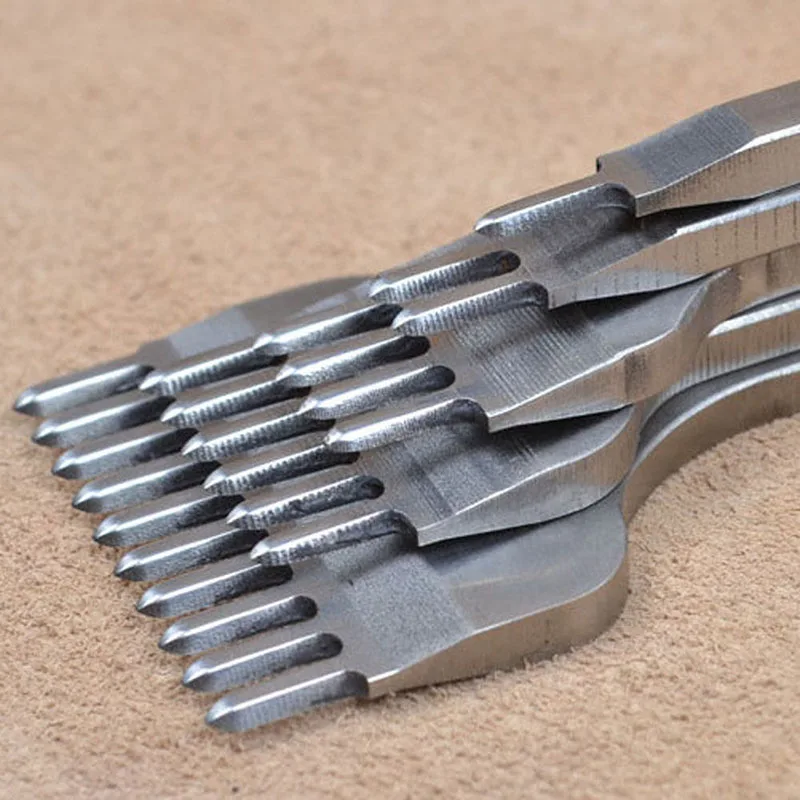 Leather Craft Tool Set Stainless Steel Hole Chisel Graving Stitching Punch Tools Kit MAZI888
Leather Craft Tool Set Stainless Steel Hole Chisel Graving Stitching Punch Tools Kit MAZI888