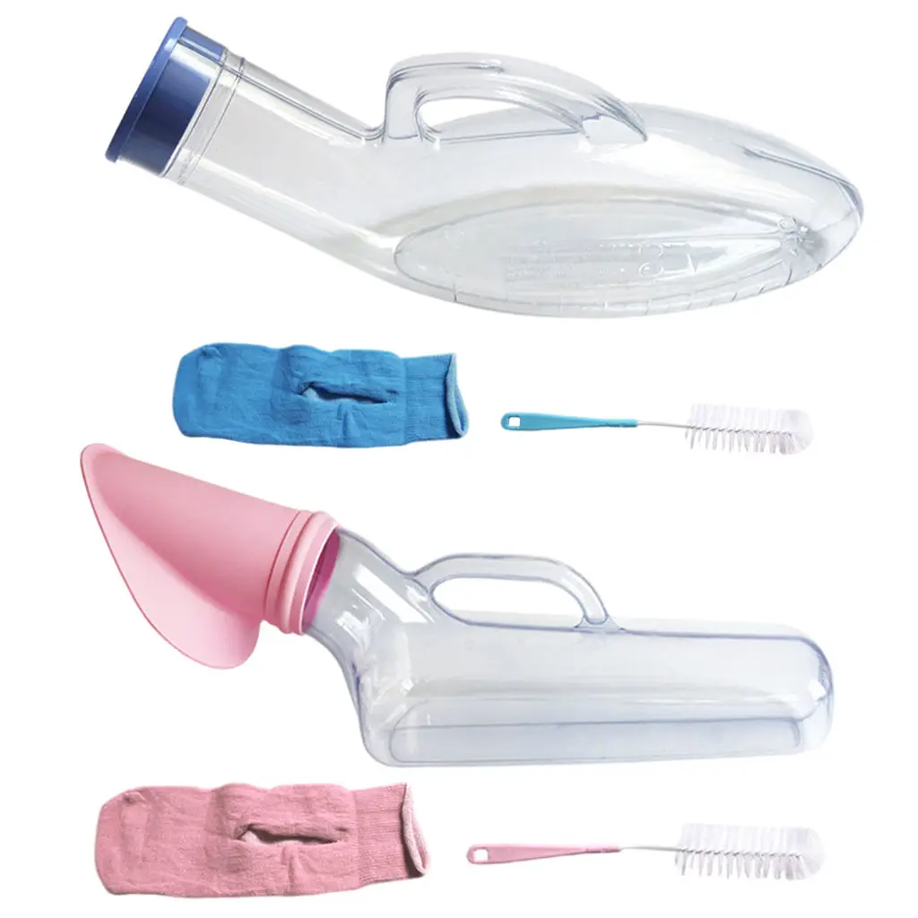 PVC Portable Urinal Bottle Pee Potty Collector Large Reusable Leakproof Brush Nursing Supply for Paralyzed Elderly Bedridden
PVC Portable Urinal Bottle Pee Potty Collector Large Reusable Leakproof Brush Nursing Supply for Paralyzed Elderly Bedridden