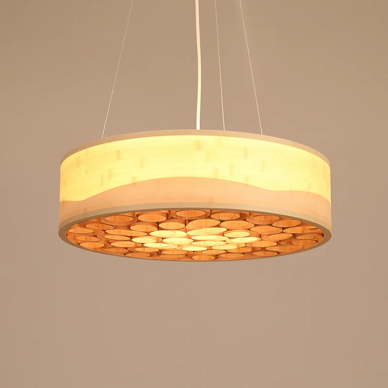 Современные круглые минималистичные подвесные светильники из бамбука. Креативный подвесной светильник для гостиной, кровати, сельской мес... 
Современные круглые минималистичные подвесные светильники из бамбука. Креативный подвесной светильник для гостиной, кровати, сельской мес...