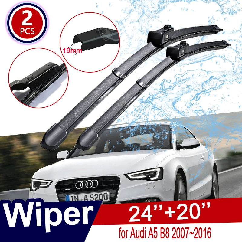 for Audi A5 B8 2007~2016 8T Car Wiper Blade Windscreen Windshield Wipers Car Accessories Stickers 2008 2009 2010 2011 2012 2013
for Audi A5 B8 2007~2016 8T Car Wiper Blade Windscreen Windshield Wipers Car Accessories Stickers 2008 2009 2010 2011 2012 2013