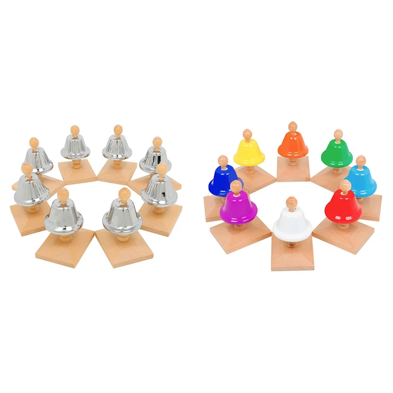 Desk Bells Hand Bells 8 Notes Music Bells Percussion Instrument Musical Teaching
Desk Bells Hand Bells 8 Notes Music Bells Percussion Instrument Musical Teaching