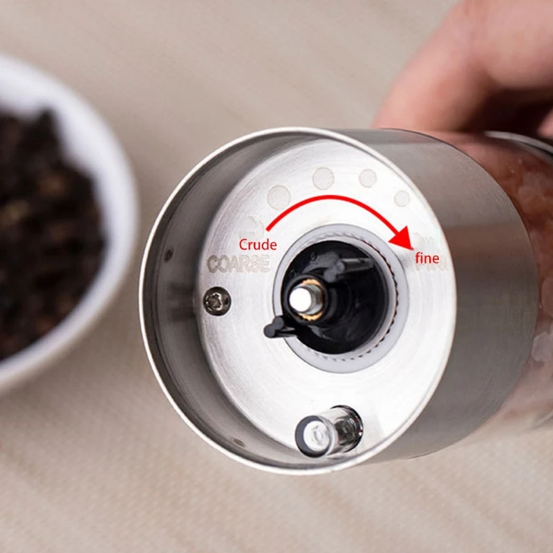 Pepper Grinder With Stand Ceramic Grinders With Lights And Adjustable Coarseness
Pepper Grinder With Stand Ceramic Grinders With Lights And Adjustable Coarseness