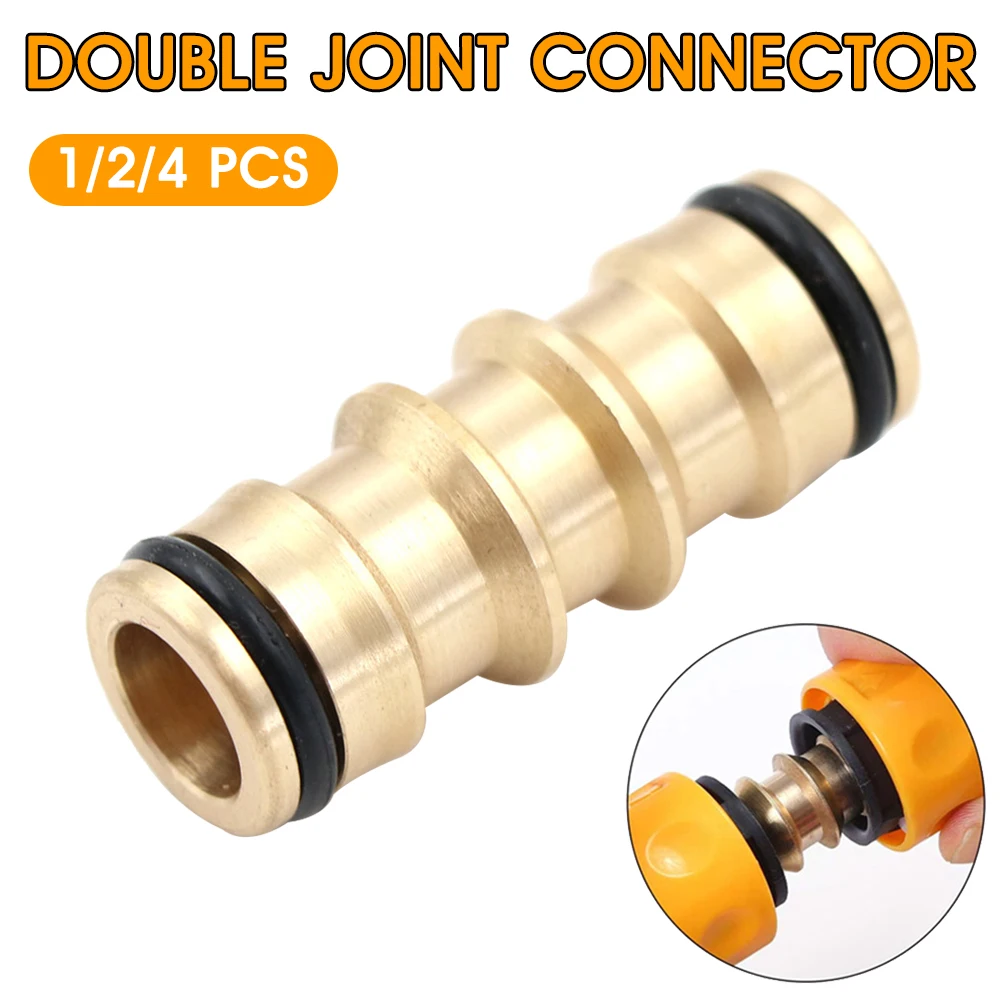 1/2/4 Pcs Garden Hose Connector Brass 16MM Bidirectional Connector Leakproof Hose Head Replacement Tool Agriculture Irrigation
1/2/4 Pcs Garden Hose Connector Brass 16MM Bidirectional Connector Leakproof Hose Head Replacement Tool Agriculture Irrigation
