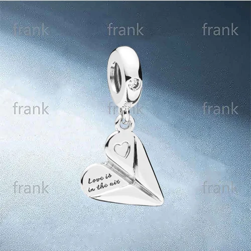 925 Sterling Silver Letter Heart-shaped Paper Airplane Love Pendant Beads Are Suitable for Making Silver 925 Jewelry 797876CZ
925 Sterling Silver Letter Heart-shaped Paper Airplane Love Pendant Beads Are Suitable for Making Silver 925 Jewelry 797876CZ