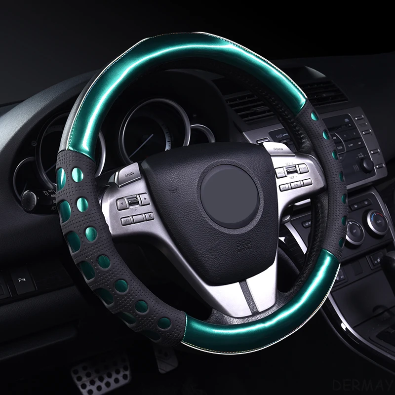 Чехол рулевого колеса автомобиля Skidproof Авто Крышка Противоскользящий