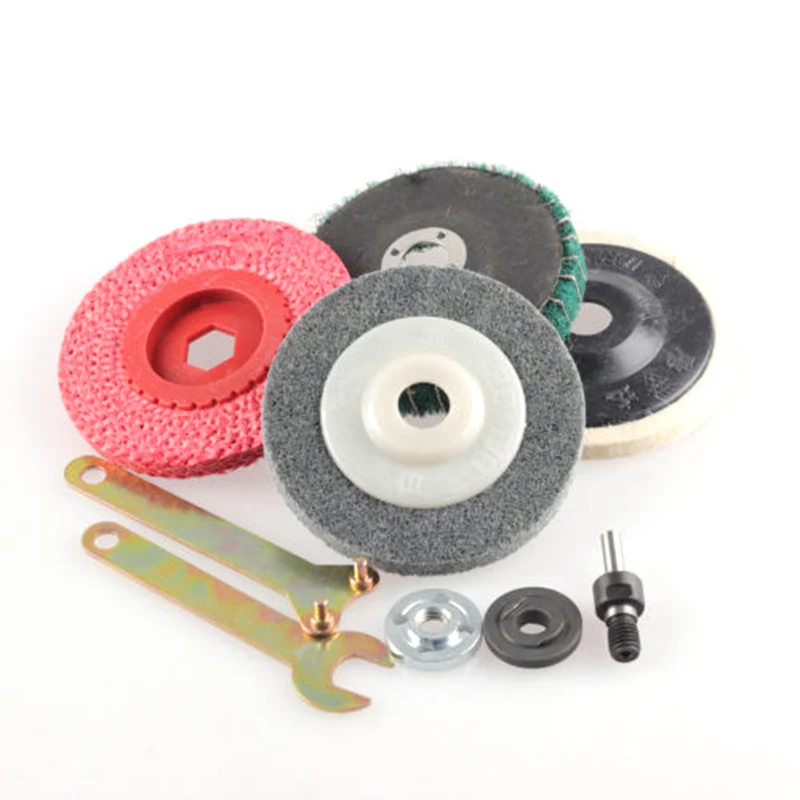 Polishing Pad Grinding Wheel Sanding Disc Locking Plate Kit Rod Wrench Stainless Steel Mix Set Angle Grinder Accessories
Polishing Pad Grinding Wheel Sanding Disc Locking Plate Kit Rod Wrench Stainless Steel Mix Set Angle Grinder Accessories