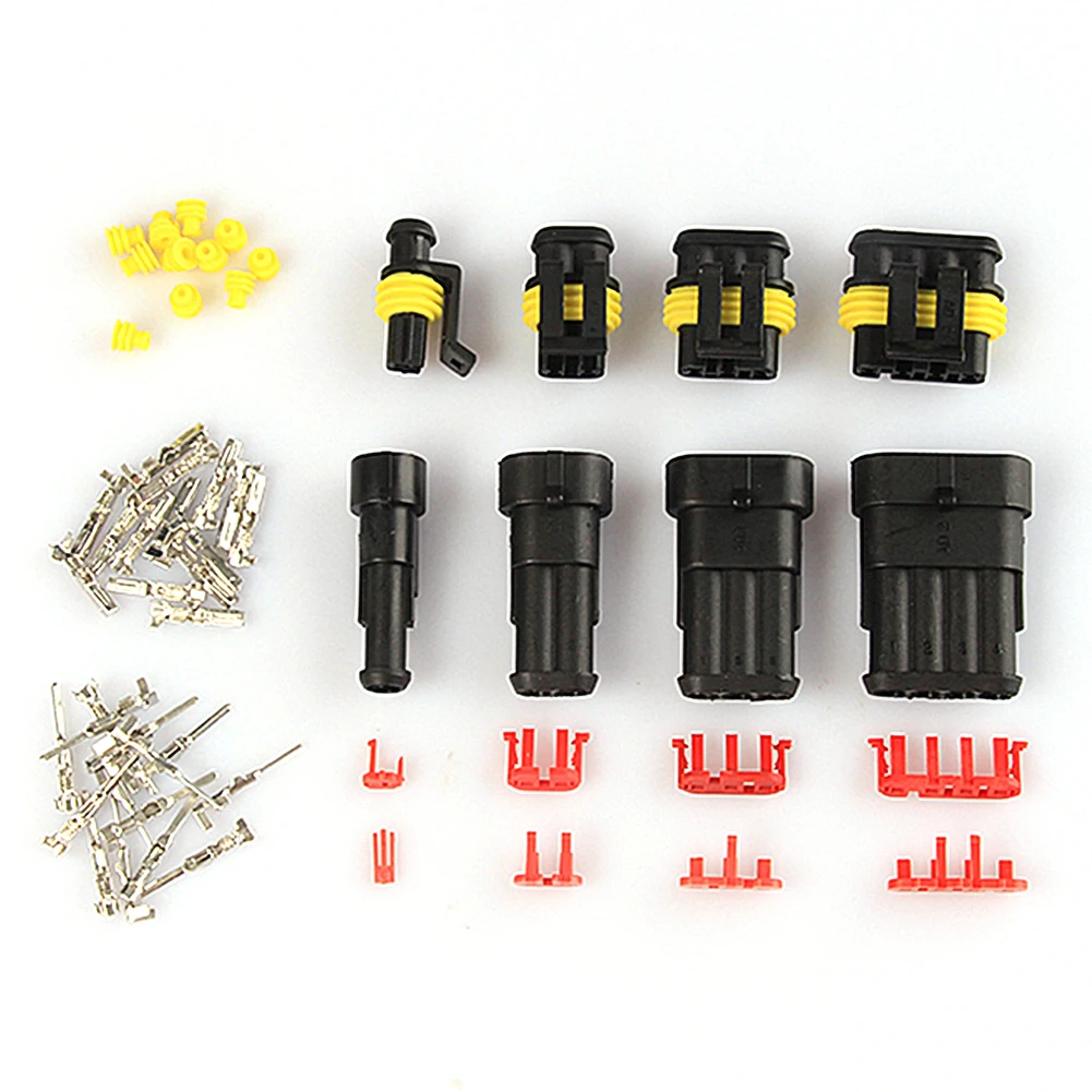352pcs car Waterproof Connectors 1/2/3/4 Pin 26 Sets auto Electrical Wire Connector Harness 300v 12a For Automotive tools
352pcs car Waterproof Connectors 1/2/3/4 Pin 26 Sets auto Electrical Wire Connector Harness 300v 12a For Automotive tools