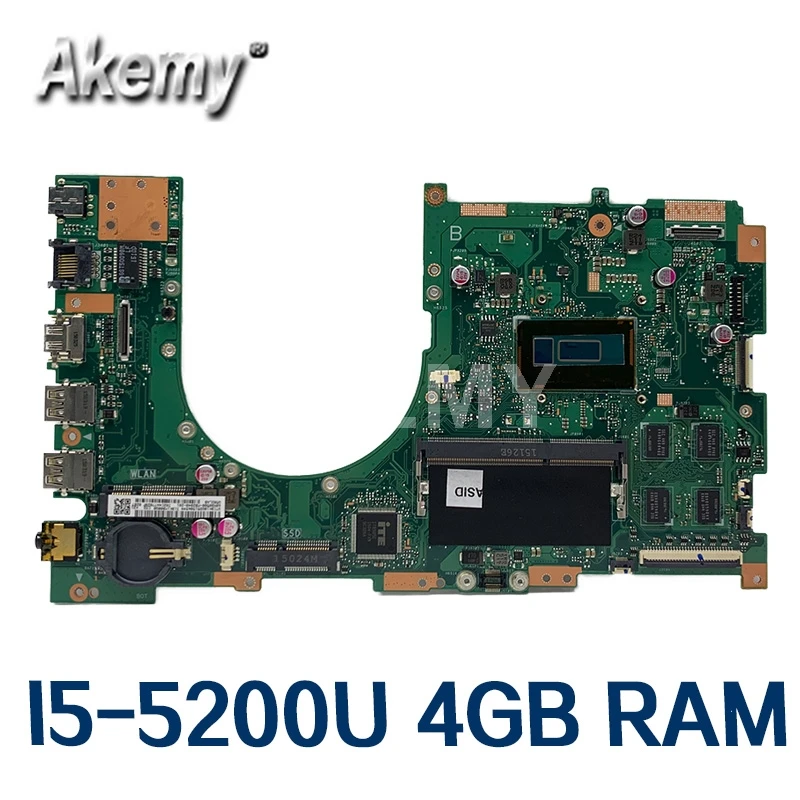 Akemy Q502LAB Q502L Laptop Motherboard w/ I5-5200U 4GB-RAM For Asus Q502LAB Q502LA Q502L Mainboard
Akemy Q502LAB Q502L Laptop Motherboard w/ I5-5200U 4GB-RAM For Asus Q502LAB Q502LA Q502L Mainboard