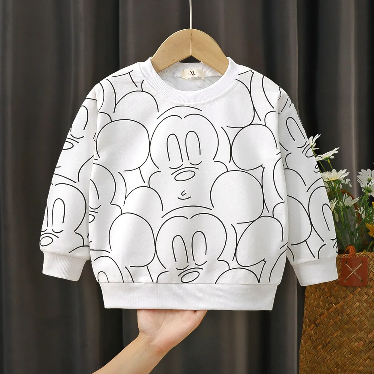 Детская толстовка с капюшоном креативный дизайн детская одежда осенний свитер