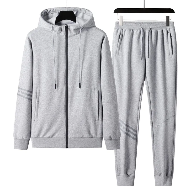 Men's Sweater Set Spring and Autumn Cardigan Casual Sports Trend Coat Large Two-piece Set Men's 2021 New Sportswear Men's Set
Men's Sweater Set Spring and Autumn Cardigan Casual Sports Trend Coat Large Two-piece Set Men's 2021 New Sportswear Men's Set