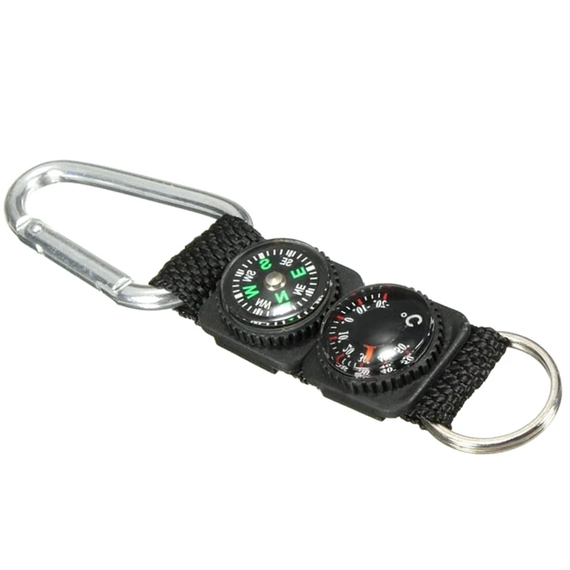3 in1 Hiking Travel Mini Compass Thermometer Carabiner High Quality Mini Multifunction Key Ring First Aid Kits Safety Survival
3 in1 Hiking Travel Mini Compass Thermometer Carabiner High Quality Mini Multifunction Key Ring First Aid Kits Safety Survival