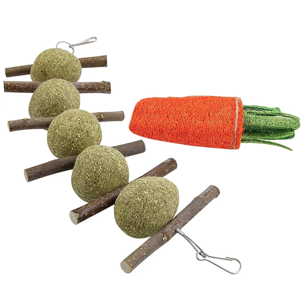 Small Animal Toy Pet Snack Toy With Grass Cake Apple Wood Chewing Sticks Natural Grass Ball Rabbit Molar Stick
Small Animal Toy Pet Snack Toy With Grass Cake Apple Wood Chewing Sticks Natural Grass Ball Rabbit Molar Stick