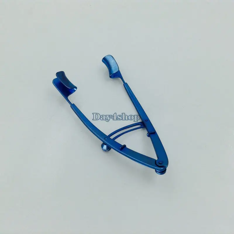 Titanium Eye Speculums 12mm solid blade ophthalmic supplies tools opener eyelid tools total length 75 mm Blade Length 12mm
Titanium Eye Speculums 12mm solid blade ophthalmic supplies tools opener eyelid tools total length 75 mm Blade Length 12mm