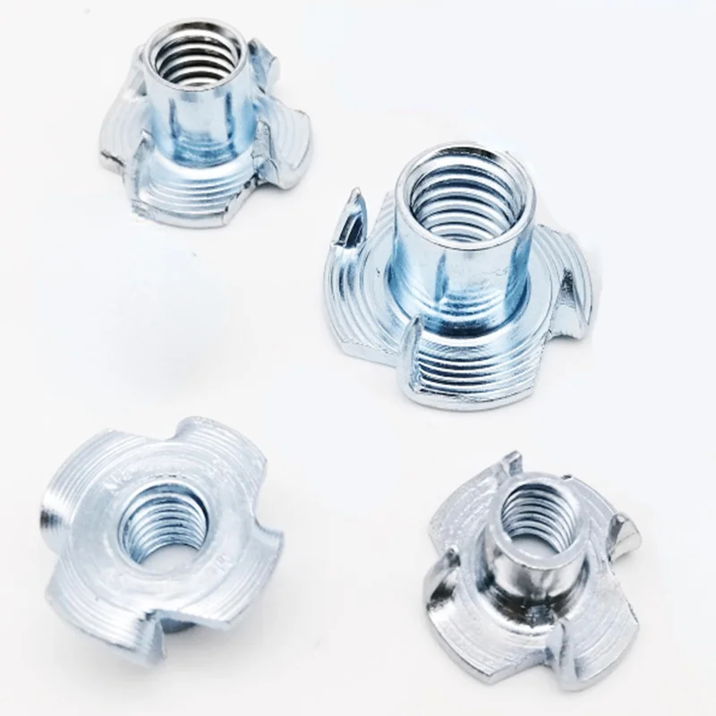 10pcs M4 M5 M6 M8 M10 Thickened Steel Four Claws Speaker Nut Blind Pronged Insert T-Nut for Wood Furniture Length=8-17mm
10pcs M4 M5 M6 M8 M10 Thickened Steel Four Claws Speaker Nut Blind Pronged Insert T-Nut for Wood Furniture Length=8-17mm
