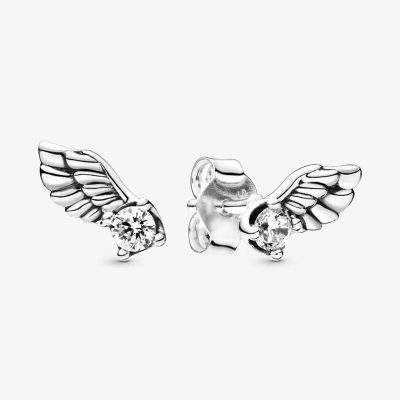 100% 925 Sterling Silver Pan Earring Angel's Wing Feather Earrings For Women Wedding Gift Fashion Jewelry
100% 925 Sterling Silver Pan Earring Angel's Wing Feather Earrings For Women Wedding Gift Fashion Jewelry