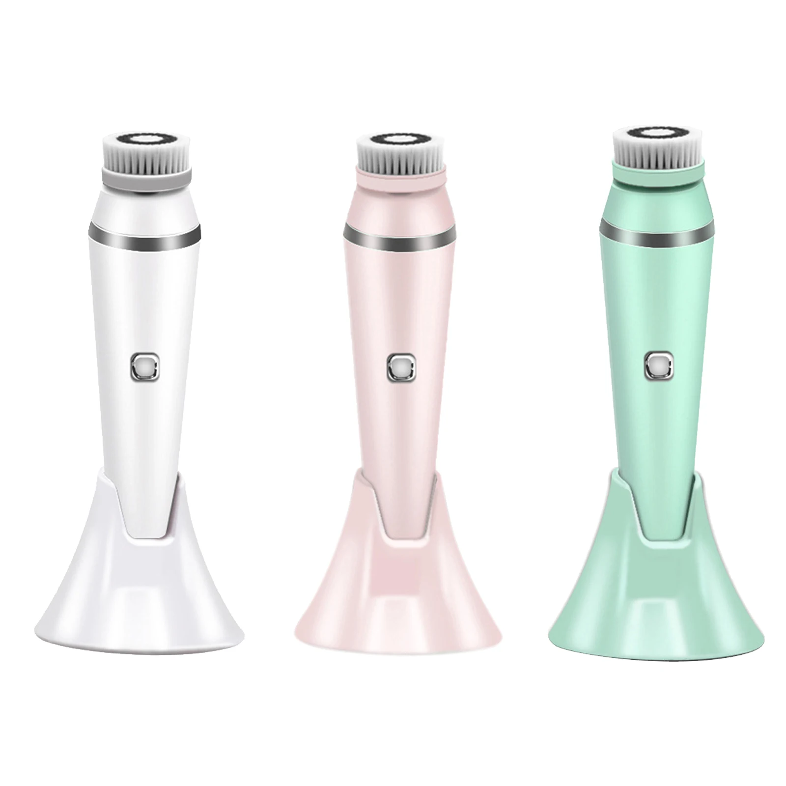 Facial Cleansing Brush Face Spin Brush with 4 Brush Heads Water-Resistant for Deep Cleansing Gentle Exfoliating
Facial Cleansing Brush Face Spin Brush with 4 Brush Heads Water-Resistant for Deep Cleansing Gentle Exfoliating