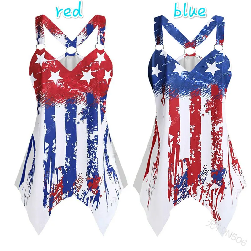 WEPBEL Camis Women's Casual Printed Loose Top Summer Sexy V-neck Backless Spaghetti Strap Ring Irregular Camis
WEPBEL Camis Women's Casual Printed Loose Top Summer Sexy V-neck Backless Spaghetti Strap Ring Irregular Camis