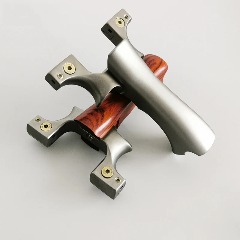Stainless Steel Powerful Catapult Wooden Handle Professional Outdoor High-Precision Aluminum Handle Quality Sports Catapult
Stainless Steel Powerful Catapult Wooden Handle Professional Outdoor High-Precision Aluminum Handle Quality Sports Catapult