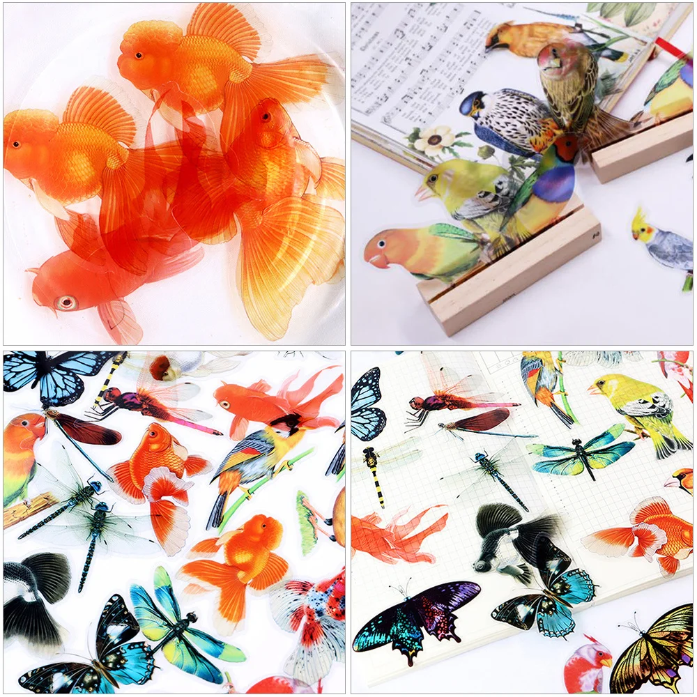 2 Sets/60pcs Scrapbook Stickers Animal Shapes DIY Sticker Decorative Memo Decals
2 Sets/60pcs Scrapbook Stickers Animal Shapes DIY Sticker Decorative Memo Decals
