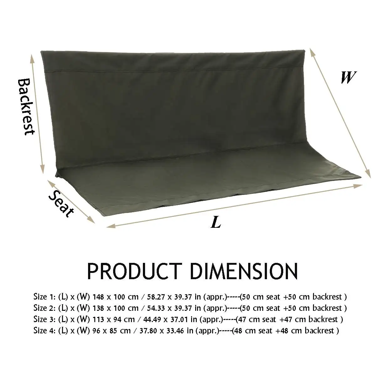 2/3 Seater Waterproof Swing Cover Chair Bench Replacement Patio Garden Outdoor Swing Seat Bench Cover All-Purpose Covers 4 Sizes
2/3 Seater Waterproof Swing Cover Chair Bench Replacement Patio Garden Outdoor Swing Seat Bench Cover All-Purpose Covers 4 Sizes