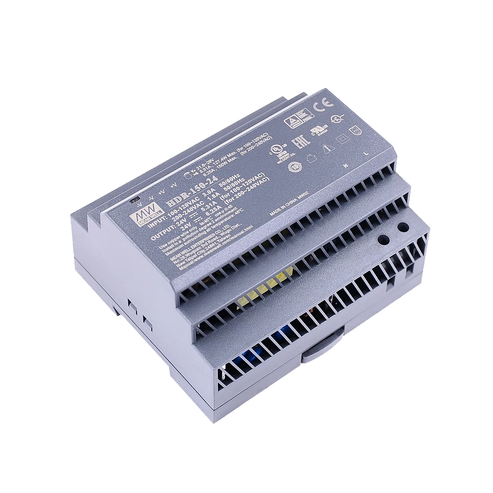 CN Original Mean Well HDR-15 30 60 100 150 series DC 5V 12V 15V 24V 48V meanwell Ultra Slim Step Shape DIN Rail Power Supply
CN Original Mean Well HDR-15 30 60 100 150 series DC 5V 12V 15V 24V 48V meanwell Ultra Slim Step Shape DIN Rail Power Supply