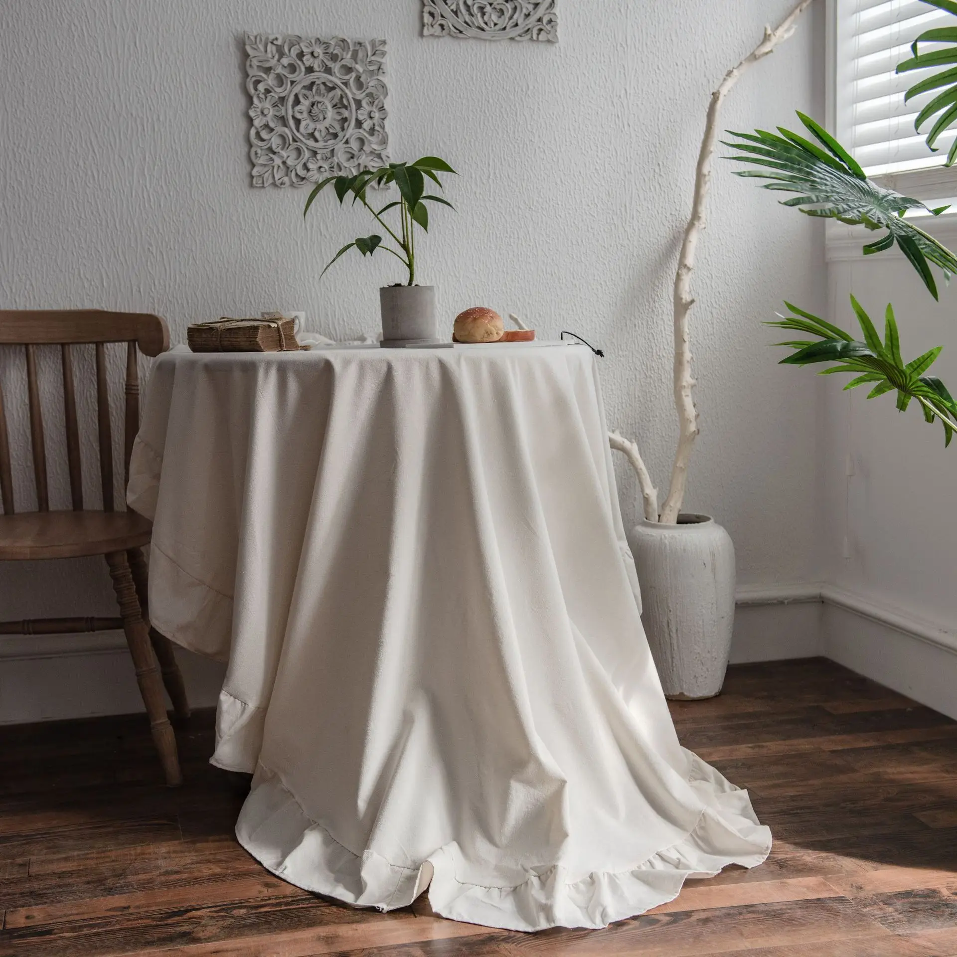 Ruffle Decorative Table Cloth Cotton Tablecloth Round Tablecloths Dining Table Cover Obrus Tafelkleed mantel mesa nappe
Ruffle Decorative Table Cloth Cotton Tablecloth Round Tablecloths Dining Table Cover Obrus Tafelkleed mantel mesa nappe
