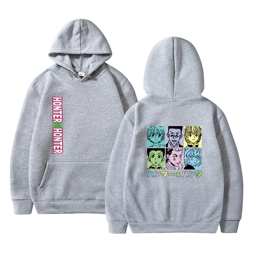 Anime Hunter x Hunter Kawaii Hoodies Sweatshirt Men Women Japan Harajuku Cartoon Hip Hop Hoodies Fleece Warm Cotton Tops
Anime Hunter x Hunter Kawaii Hoodies Sweatshirt Men Women Japan Harajuku Cartoon Hip Hop Hoodies Fleece Warm Cotton Tops