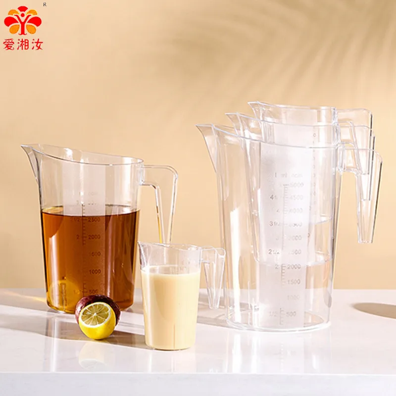 Acrylic Tilting Outlet Measuring Cups Plastic Milk Tea Shop Special Measuring Cup Large Capacity Kitchen Accessories Gadget
Acrylic Tilting Outlet Measuring Cups Plastic Milk Tea Shop Special Measuring Cup Large Capacity Kitchen Accessories Gadget