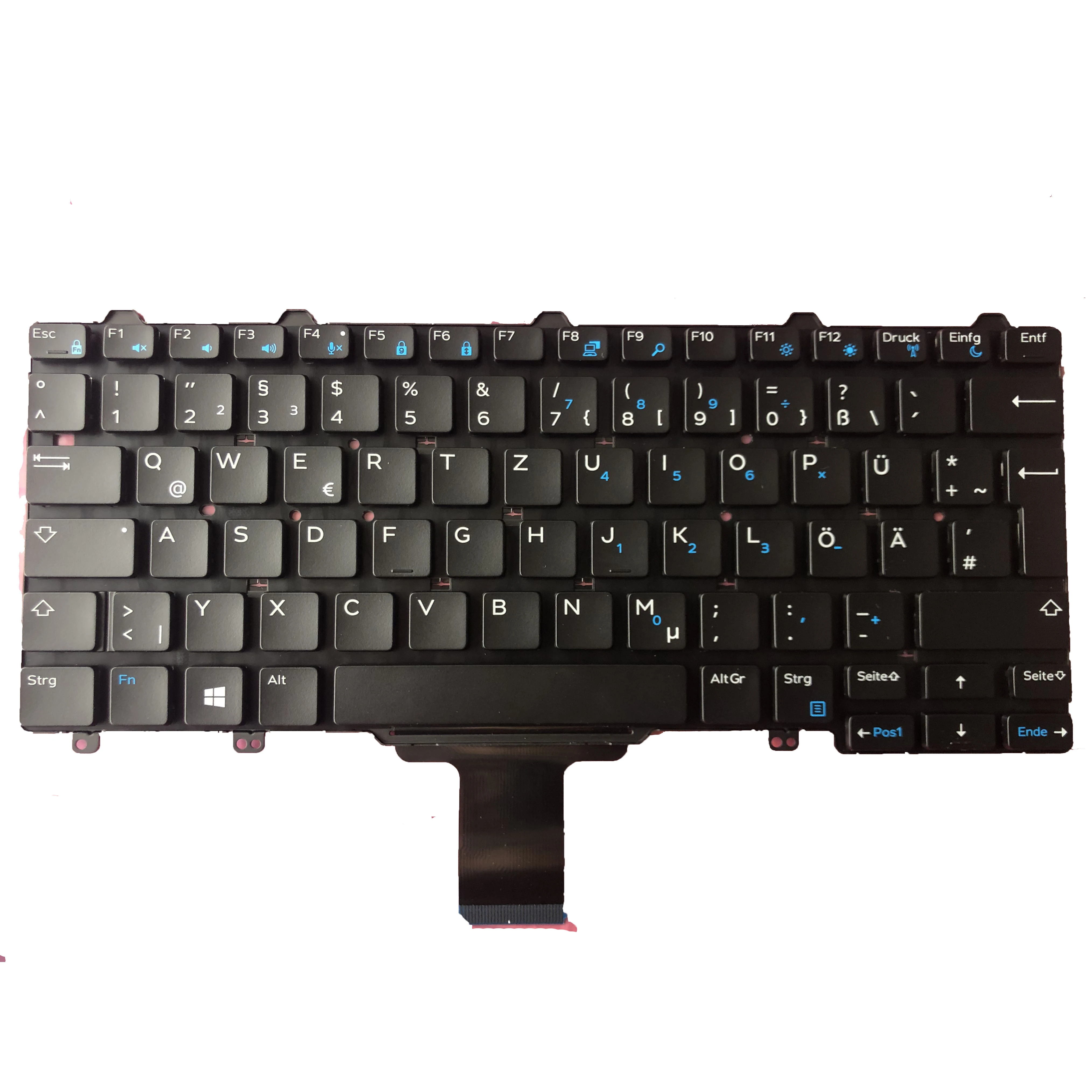 Новый оригинальный ноутбук GR клавиатура для Dell Latitude E5270 немецкий Deutsch Tastatur NMC3N