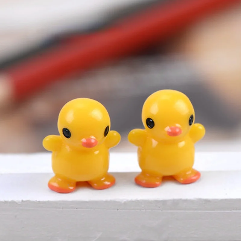 1/2 Piece Cute Smal Yellow Duck Quacker Farm Model Small Statue Mini Figurine Crafts Ornament Miniatures DIY Decor for Home Doll
1/2 Piece Cute Smal Yellow Duck Quacker Farm Model Small Statue Mini Figurine Crafts Ornament Miniatures DIY Decor for Home Doll