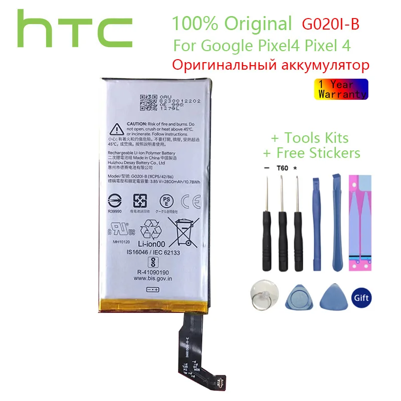 Original Replacement Battery For Google Pixel4 Pixel 4 G020I-B Genuine Battery 2800mAh Replacement Batteries
Original Replacement Battery For Google Pixel4 Pixel 4 G020I-B Genuine Battery 2800mAh Replacement Batteries