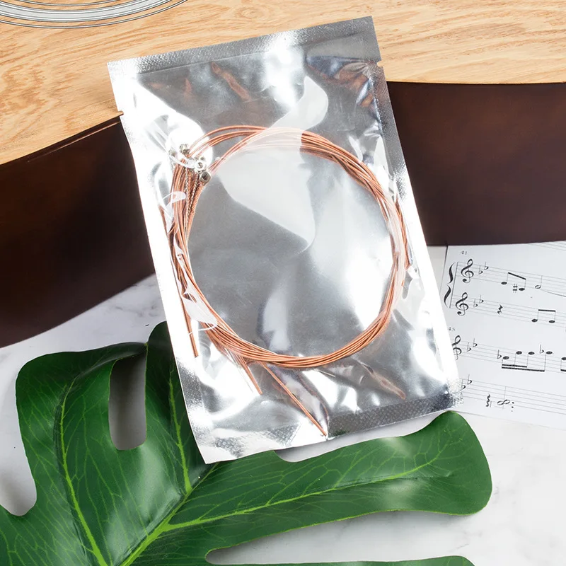 6pcs Pure Copper Strings 1-6 for Classical Classic Guitar Strings Steel Wire Classic Acoustic Folk Guitar Parts Accessories
6pcs Pure Copper Strings 1-6 for Classical Classic Guitar Strings Steel Wire Classic Acoustic Folk Guitar Parts Accessories