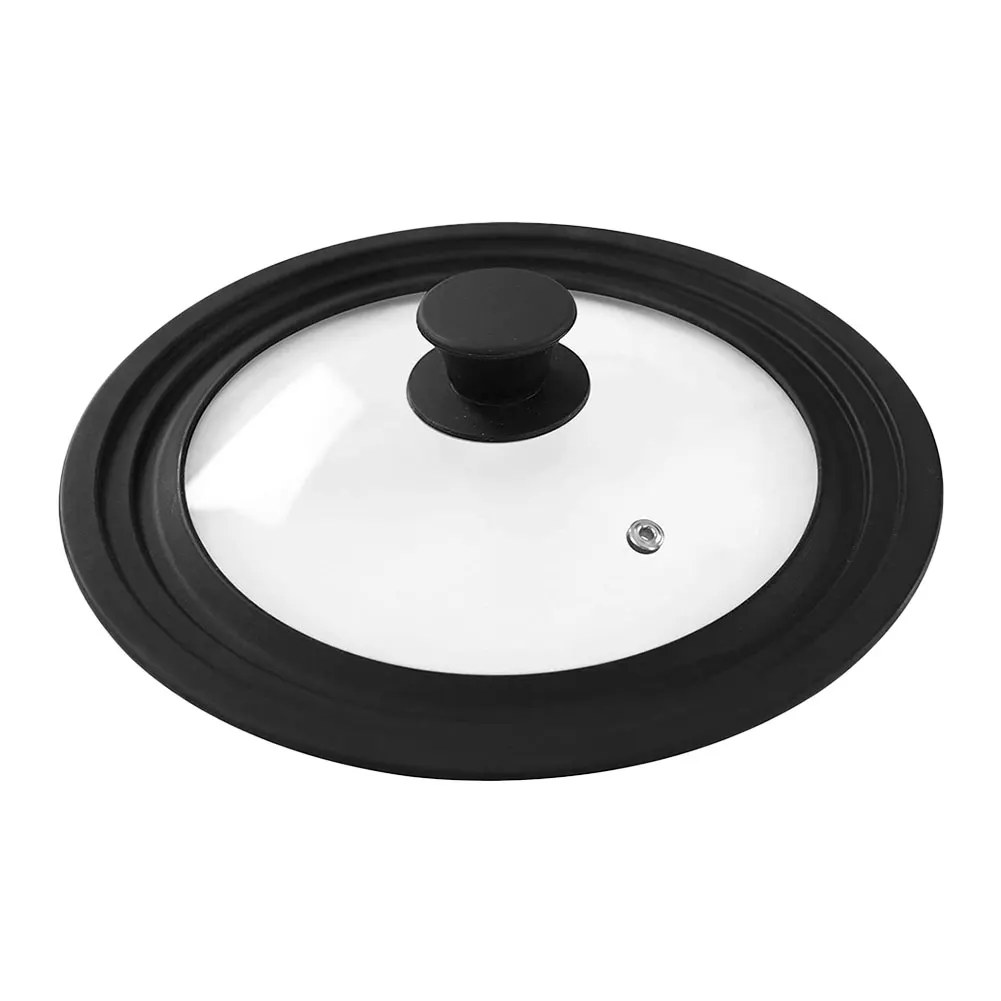Portable Kitchen Supplies Multi-Functional Visual Lid Heat-resistant Anti-Fall Tempered Silicone Glass Lid Kitchen Accessories
Portable Kitchen Supplies Multi-Functional Visual Lid Heat-resistant Anti-Fall Tempered Silicone Glass Lid Kitchen Accessories